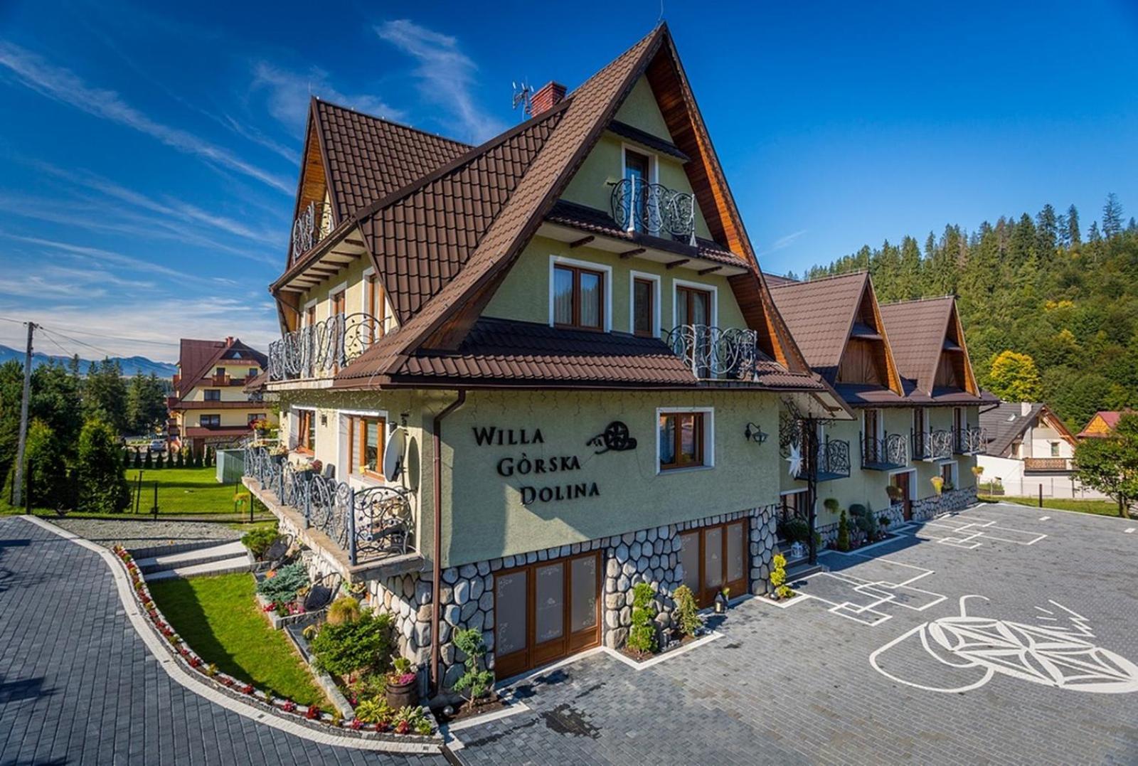 Willa Gorska Dolina Jacuzzi & Sauna Poronin Exterior foto