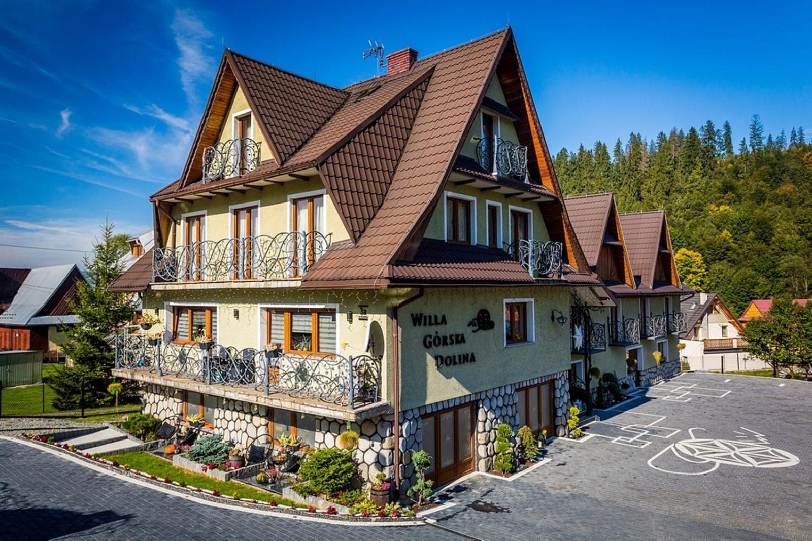 Willa Gorska Dolina Jacuzzi & Sauna Poronin Exterior foto