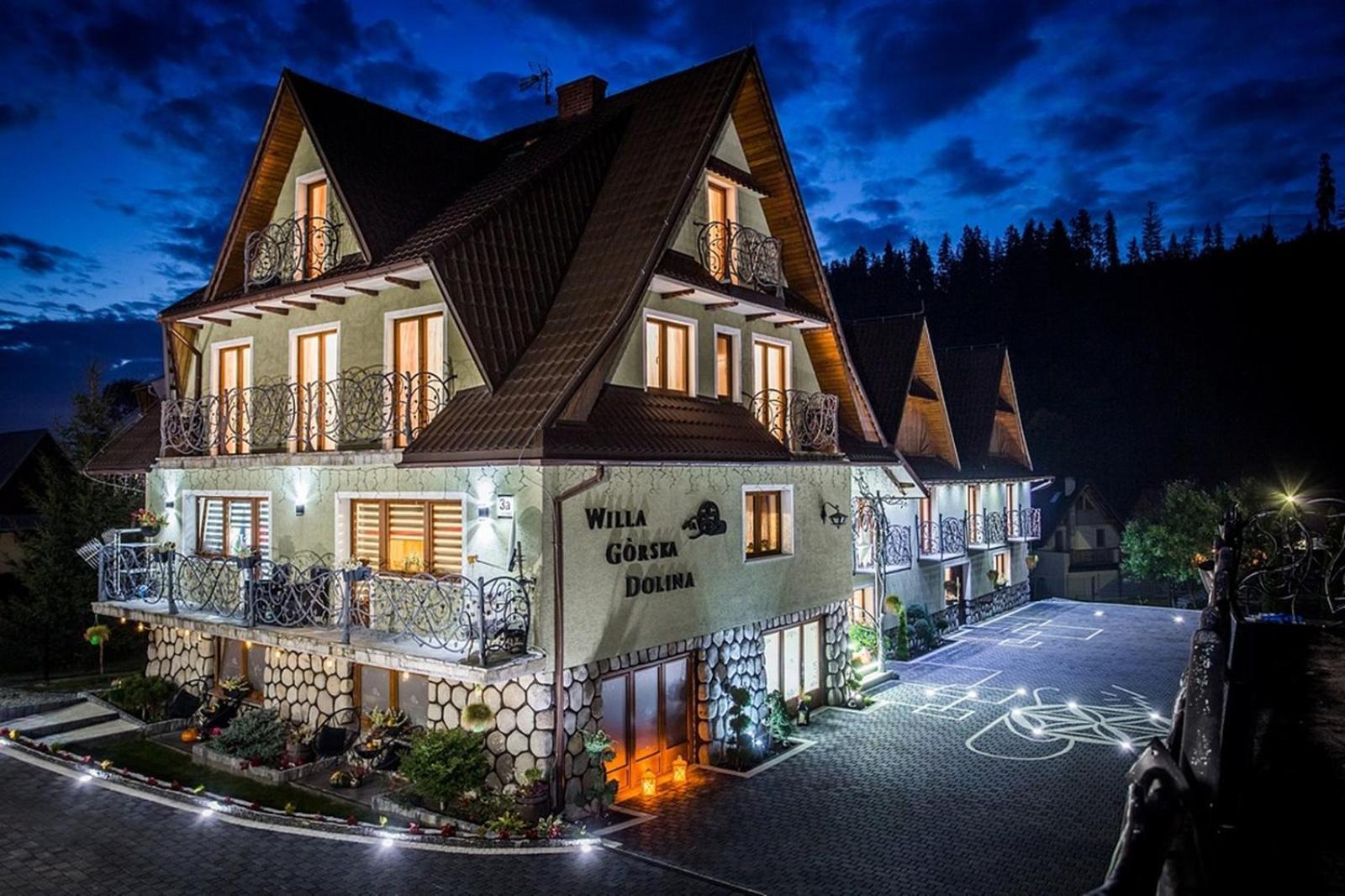Willa Gorska Dolina Jacuzzi & Sauna Poronin Exterior foto